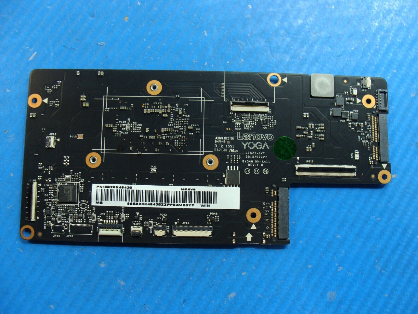 Lenovo Yoga 900-13ISK 13.3 i7-6500U 2.5GHz 8GB Motherboard 5B20K48435 NM-A411