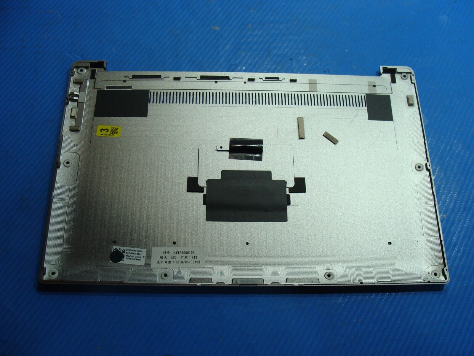 Dell XPS 13.3” 13 9360 Genuine Laptop Bottom Base Case Cover NKRWG AM1FJ000103