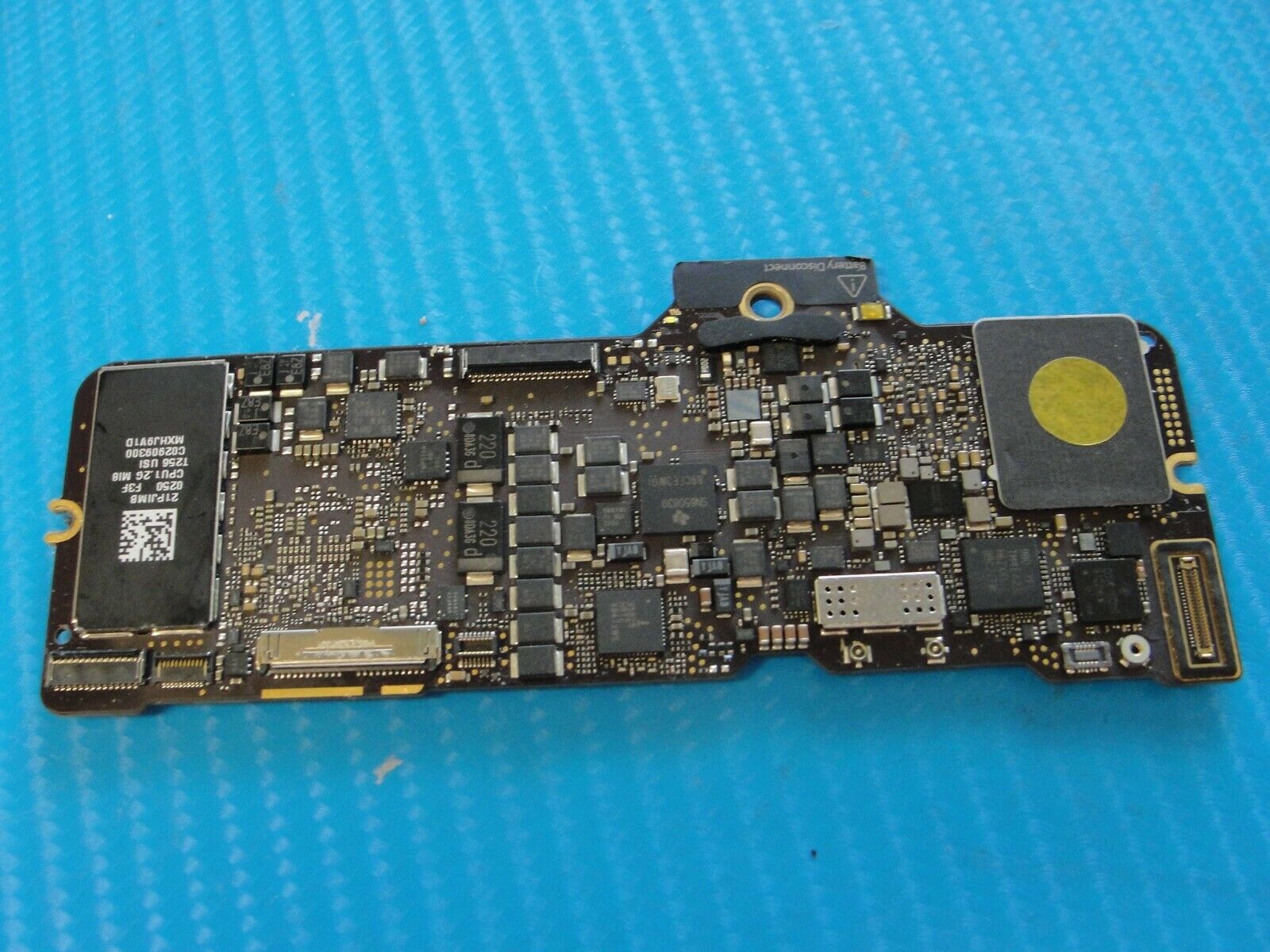 MacBook A1534 Mid 2017 MNYF2LL/A Core M3-7Y32 1.2GHz Logic Board 661-06769 AS IS