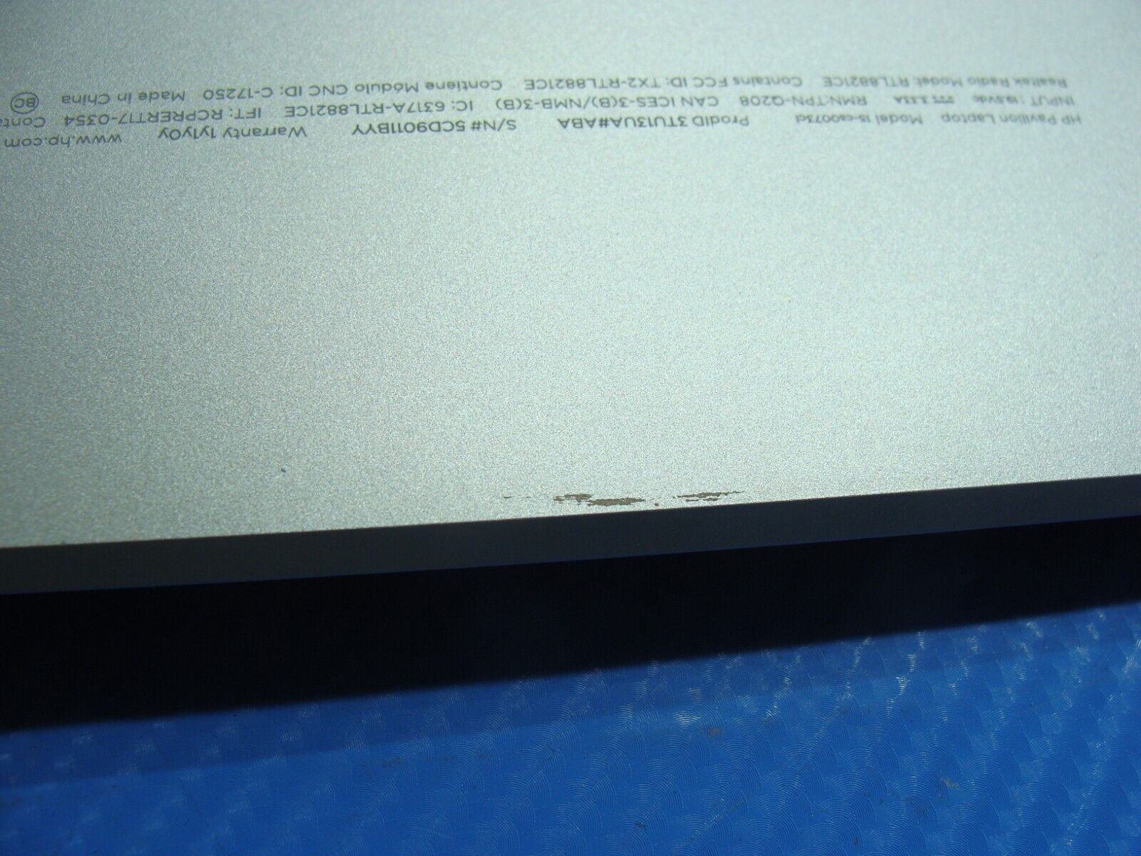 HP Pavilion 15-cs0073cl 15.6