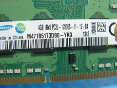 Samsung 13.3" NP740U3E Genuine Samsung SO-DIMM Memory RAM 4GB PC3L-12800S 