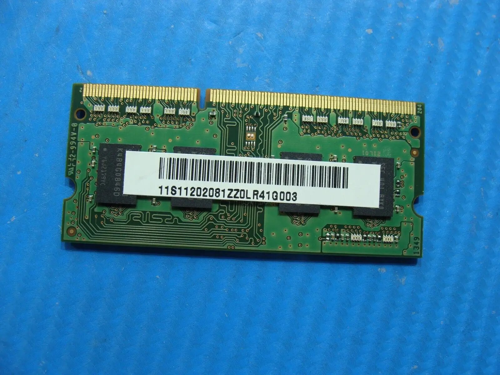 Lenovo Flex 14 Samsung 4GB 1Rx8 PC3L-12800S SO-DIMM Memory RAM M471B5173DB0-YK0