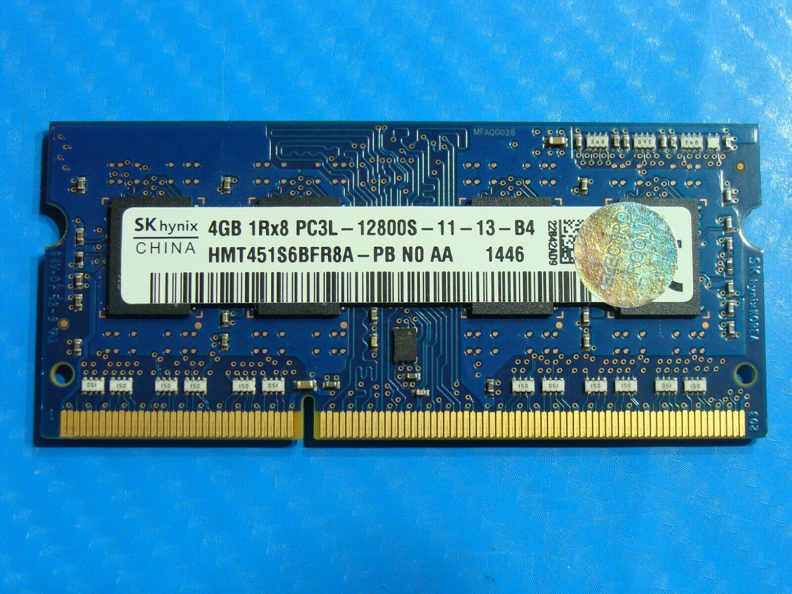 Dell M4800 SK Hynix 4GB 1Rx8 PC3L-12800S SO-DIMM Memory RAM HMT451S6BFR8A-PB - Laptop Parts - Buy Authentic Computer Parts - Top Seller Ebay