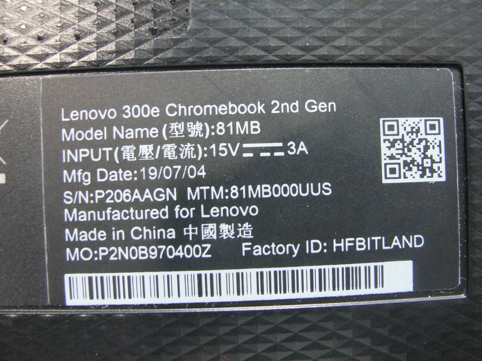 Lenovo Chromebook 11.6