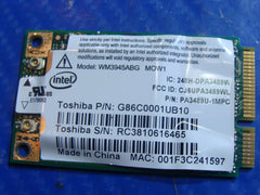 Toshiba Satellite U405-S2826 13.3" Genuine Wifi Wireless Card PA3489U-1MPC ER* - Laptop Parts - Buy Authentic Computer Parts - Top Seller Ebay