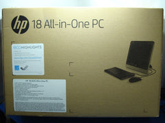 Original Box HP Pavilion 18-5010 AIO AMD E1-2500 1.4Ghz 4GB RAM 500GB HDD W10H