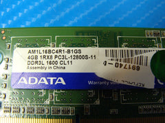 HP 15-e015nr So-Dimm Adata 4Gb 1Rx8 Memory Ram PC3L-12800S AM1L16BC4R1-B1PS