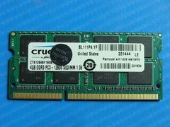 MacBook Pro 15" A1286 2011 MD318LL/A SO-DIMM Memory RAM 4GB pc3-12800 