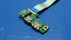 HP 15.6" 15-d071nr Genuine Laptop Dual USB Board w/Cable 010194F00-35K-G GLP* HP