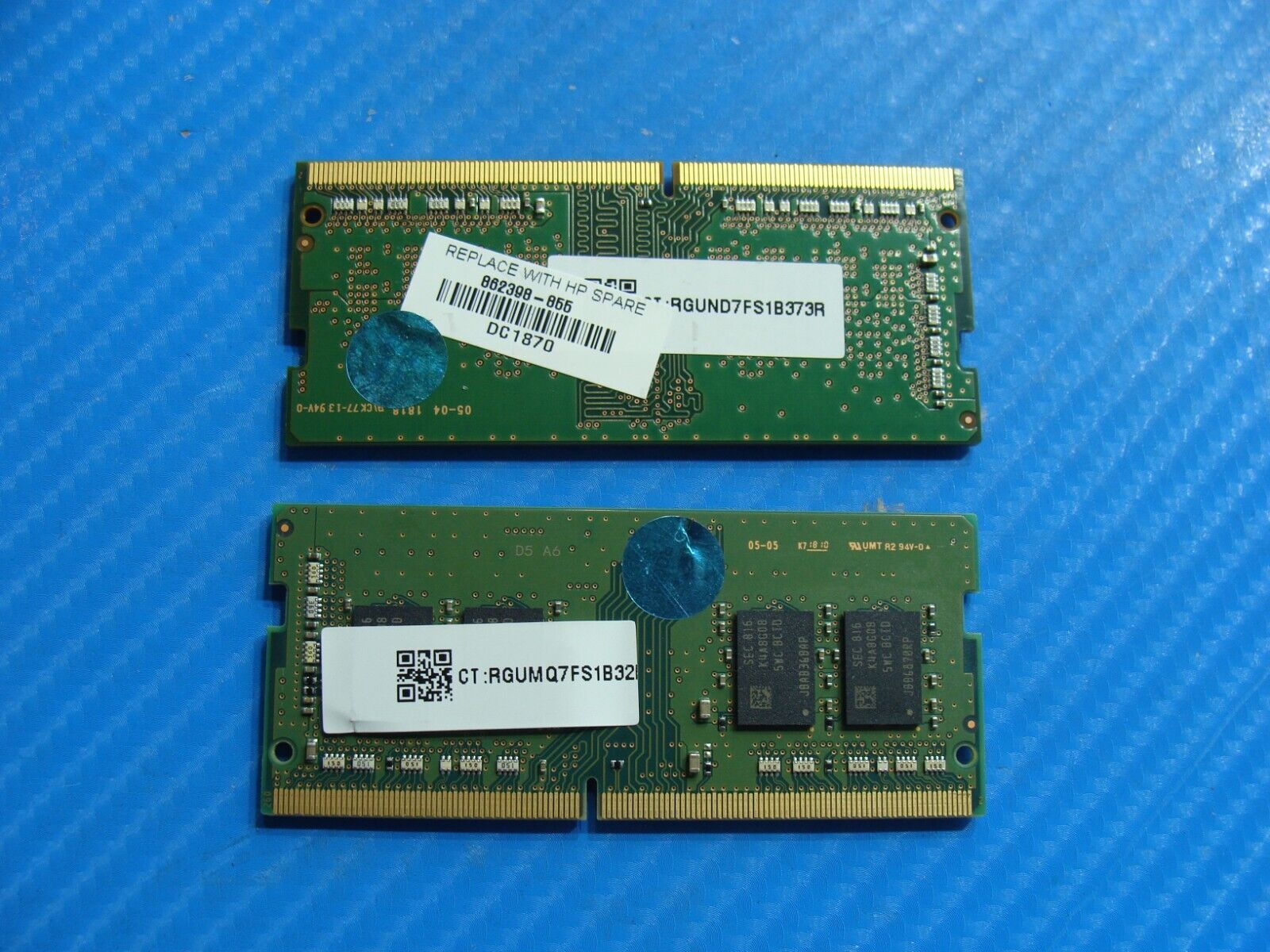 HP 15-cs0053cl Samsung 12GB (4GB & 8GB) PC4-2666V Memory RAM M471A5244CB0-CTD