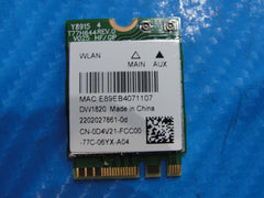 Dell Latitude 3580 15.6" Genuine Wireless WiFi Card D4V21 QCNFA344A