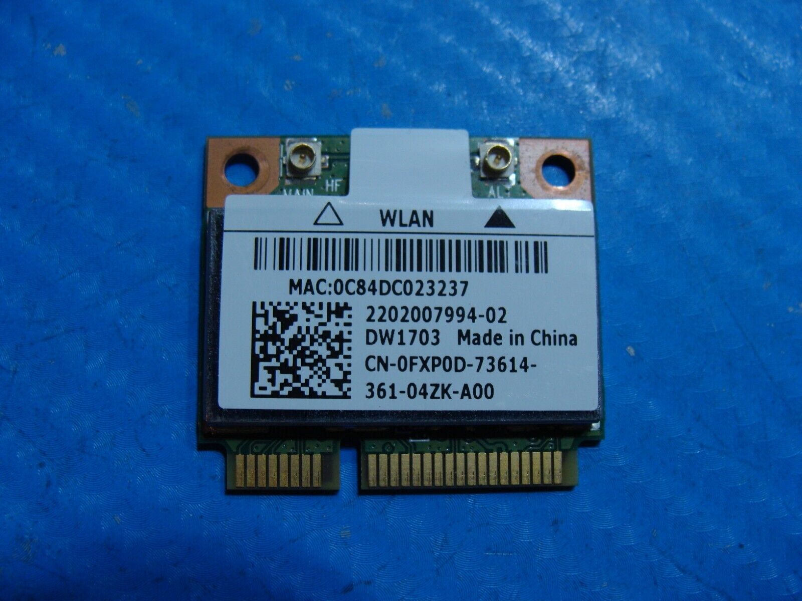 Dell XPS 8700 Genuine Desktop Wireless WiFi Card FXP0D AR5B225