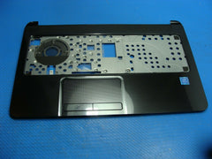 HP 15.6" 15-f271wm OEM Palmrest w/Touchpad Black EAU9900602A 34U96TP503 Grad A HP