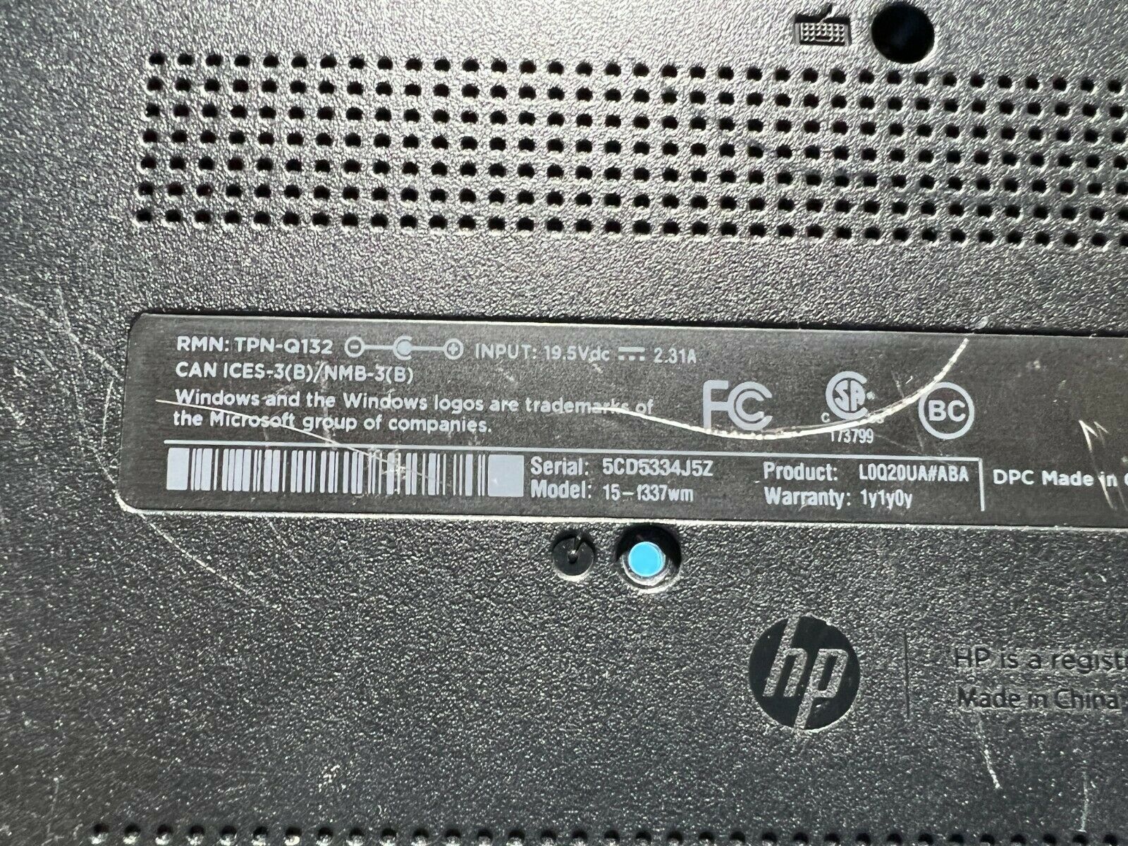 HP Notebook 15.6