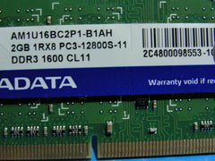 HP ENVY 15.6" M6-1205dx OEM ADATA SO-DIMM RAM Memory 2GB PC3-12800S 652972-001 - Laptop Parts - Buy Authentic Computer Parts - Top Seller Ebay