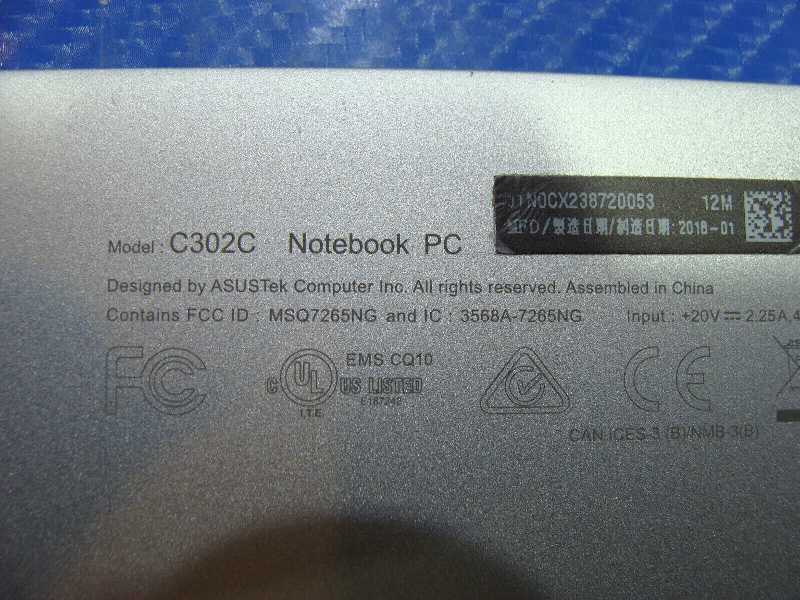 Asus Chromebook Flip C302C 12.5