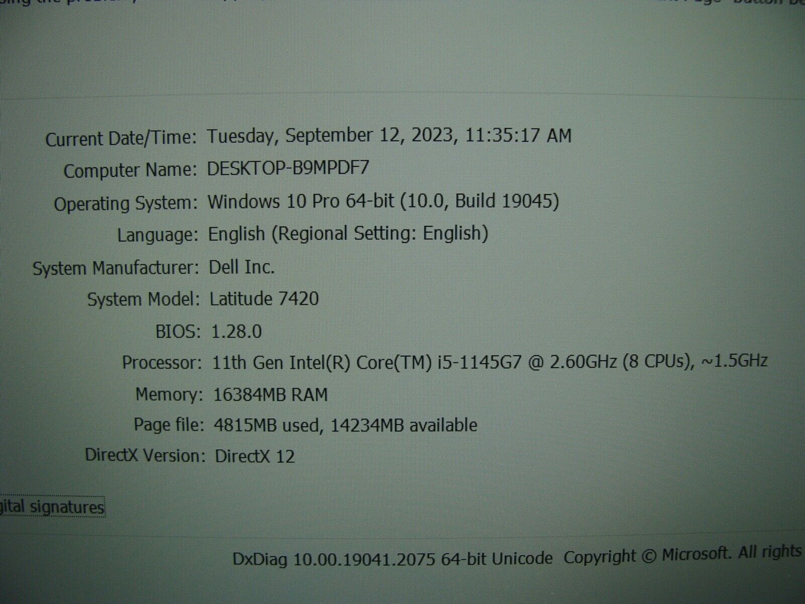 Lot of 2 Dell Latitude 7420 14