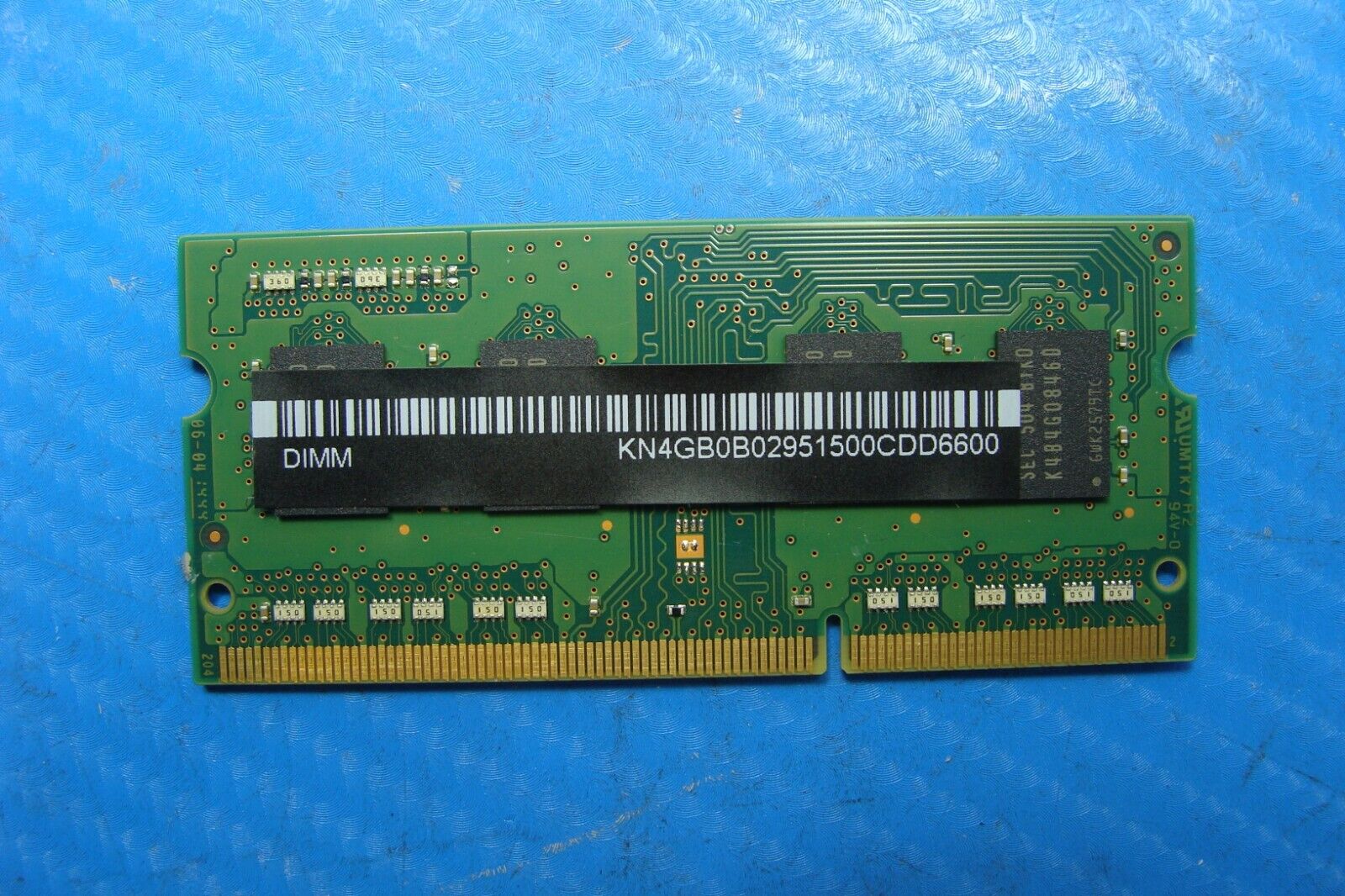 Acer ES1-512-C1PW So-Dimm Samsung 4Gb Memory pc3l-12800s-11-13 m471b5173db0-yk0