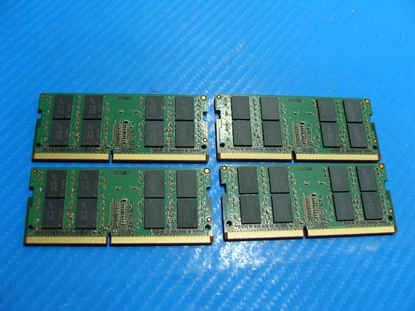 Dell 7520 So-Dimm Micron 64GB (4x16GB) Memory RAM PC4-2400T MTA16ATF2G64HZ-2G3H1