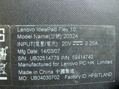 Lenovo IdeaPad 10.1" Flex 10 20324 OEM Laptop Bottom Case Black Lenovo