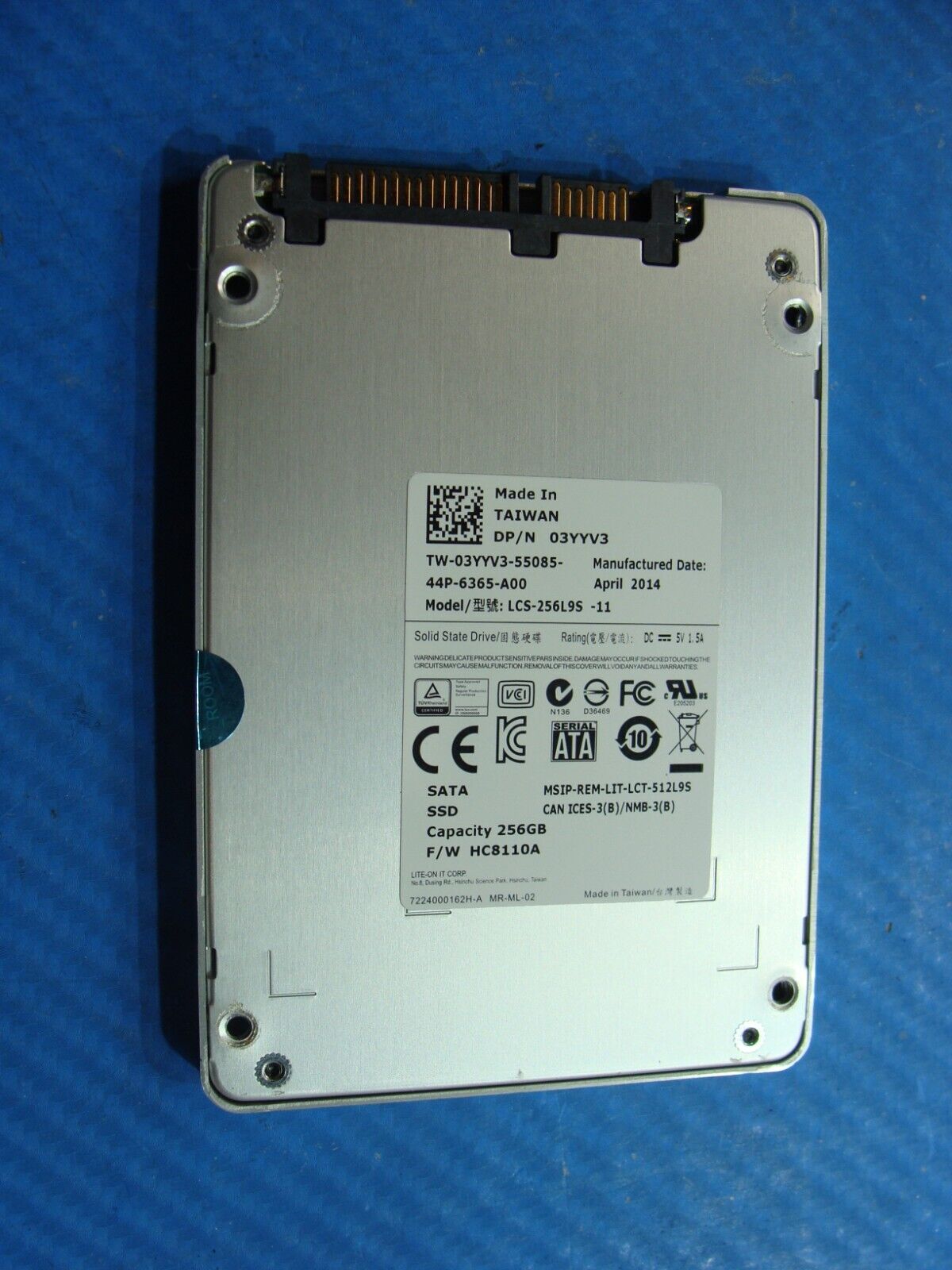Dell M4800 LITE-ON 256GB SATA 2.5