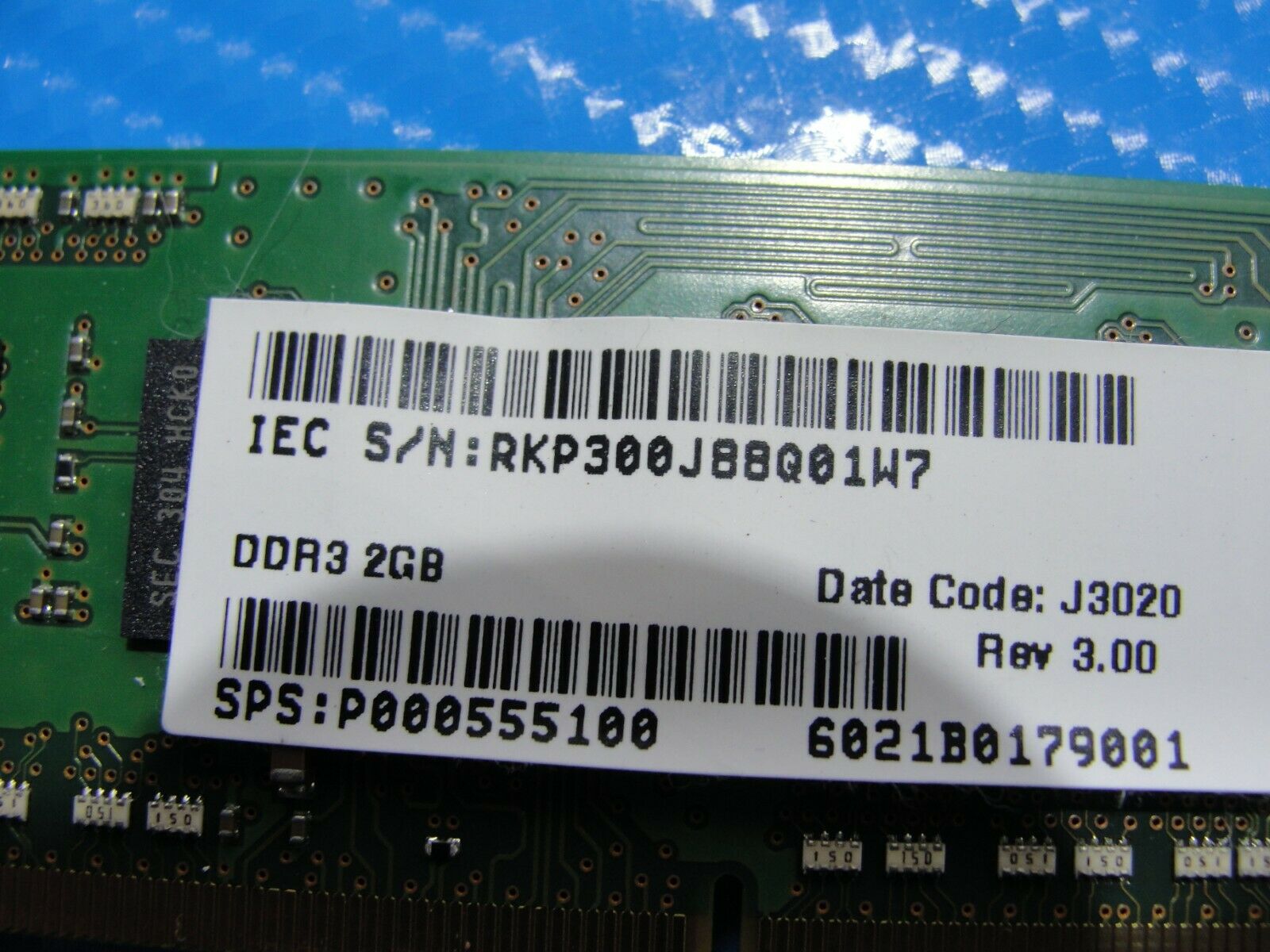 Toshiba L955-S5152 Samsung 2GB PC3-12800S SO-DIMM Memory RAM M471B5773CHS-CK0 - Laptop Parts - Buy Authentic Computer Parts - Top Seller Ebay