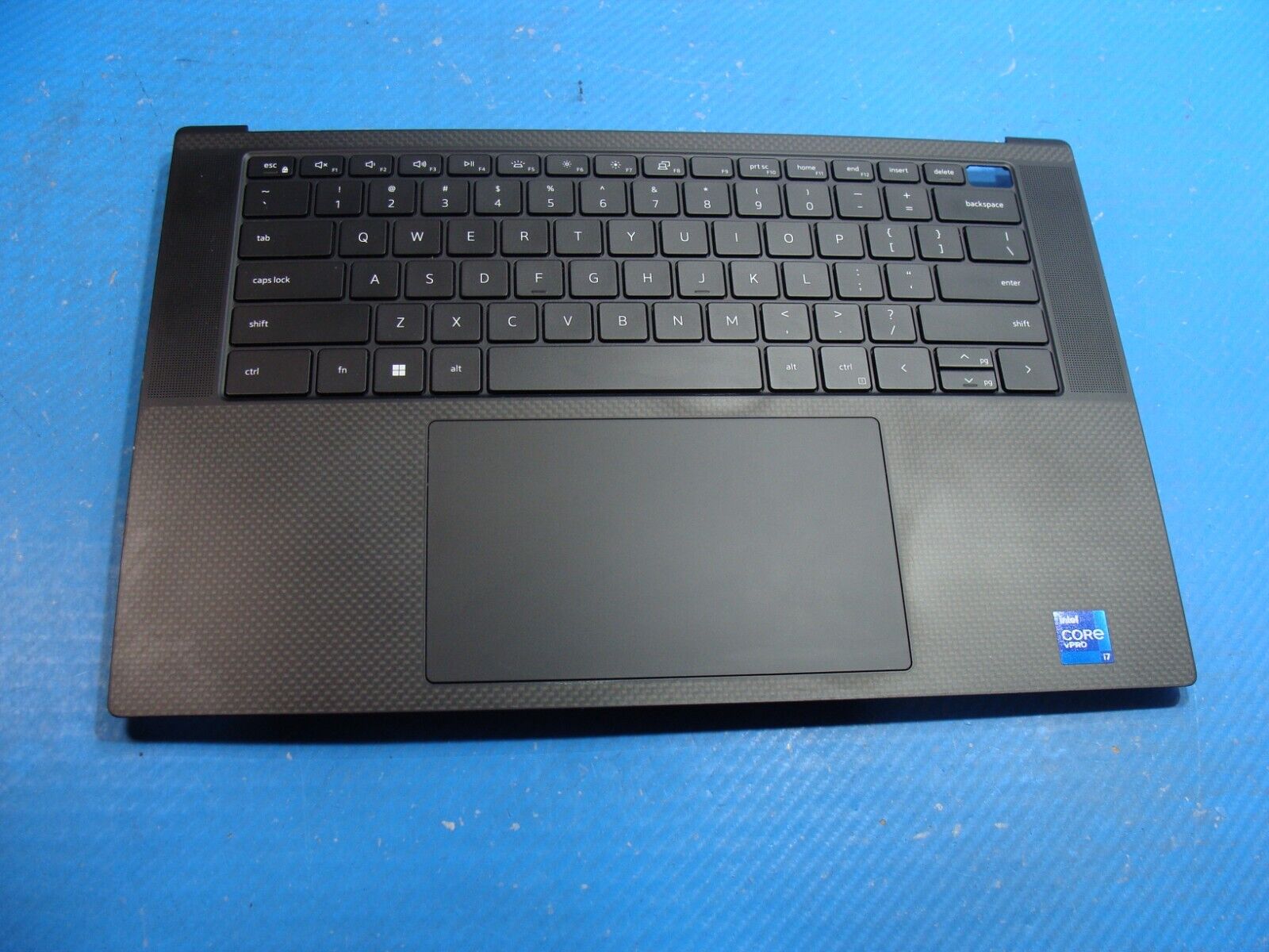 Dell Precision 15.6” 5560 OEM Palmrest w/TouchPad Backlit Keyboard ...