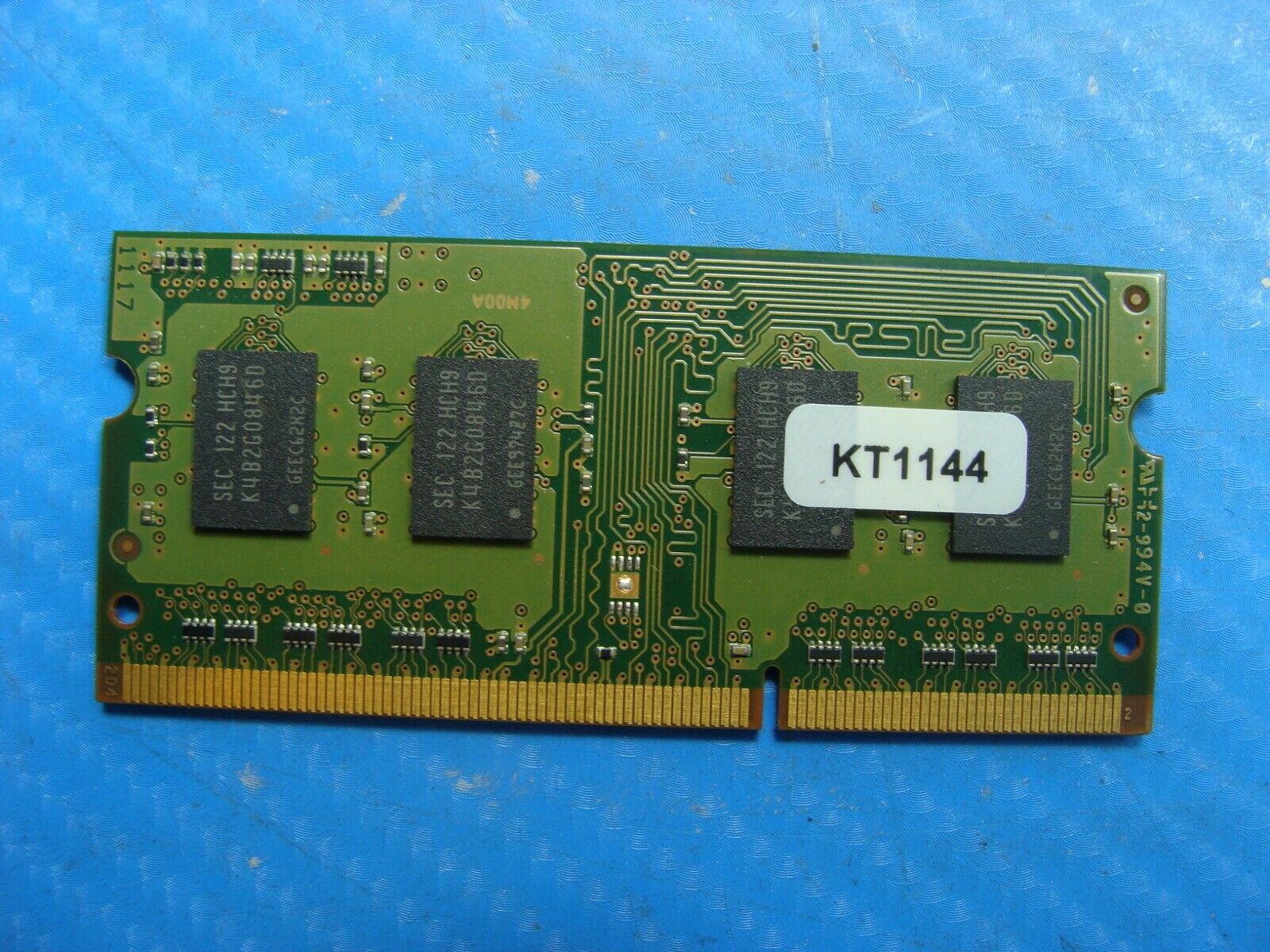 MacBook Pro A1278 SO-DIMM Samsung 2GB Memory PC3-10600S-09-11-B M471B5773DH0-CH9 