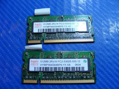 Hynix 1Gb (2x512Mb) 2Rx16 PC2-5300S Genuine Memory RAM HYMP564S64BP6-Y5 ER* - Laptop Parts - Buy Authentic Computer Parts - Top Seller Ebay