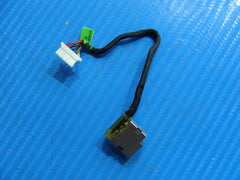 HP 15.6" 15-da0032wm Genuine Laptop DC IN Power Jack w/Cable 799736-Y57