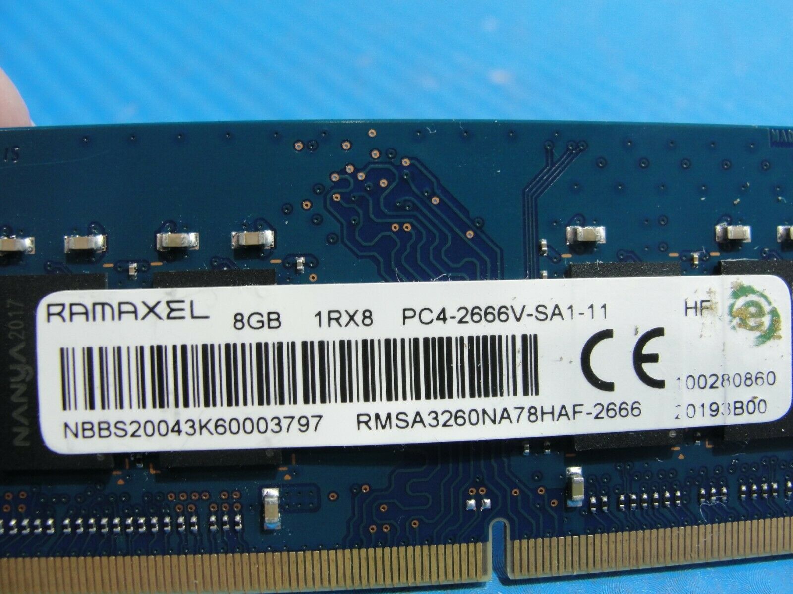 HP 15-dy1043dx SO-DIMM Ramaxel SK Hynix 8GB 4GB Memory RAM RMSA3260NA78HAF - Laptop Parts - Buy Authentic Computer Parts - Top Seller Ebay