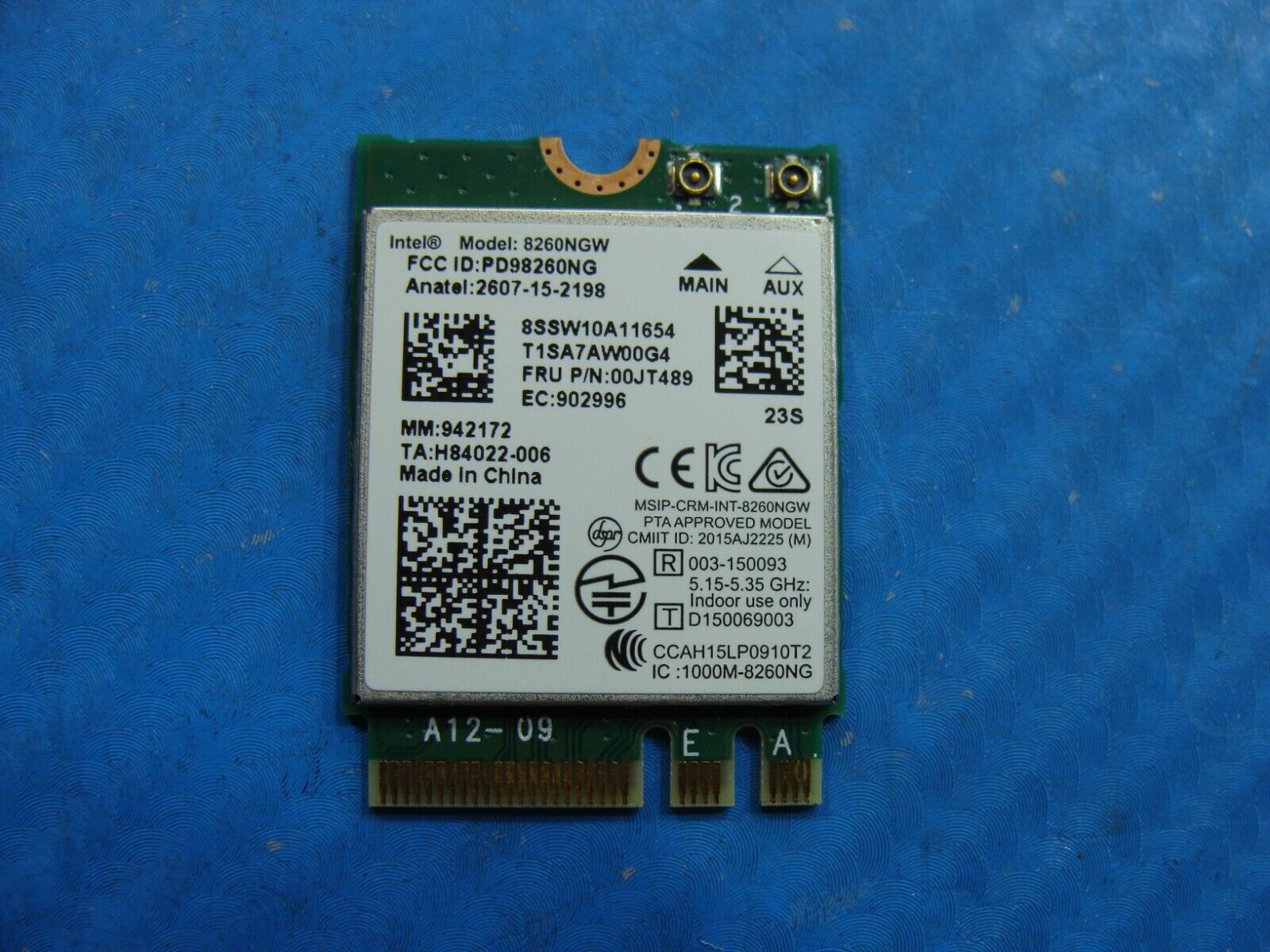Lenovo ThinkPad 14 T470 Genuine Laptop Wireless WiFi Card 8260NGW 00JT489