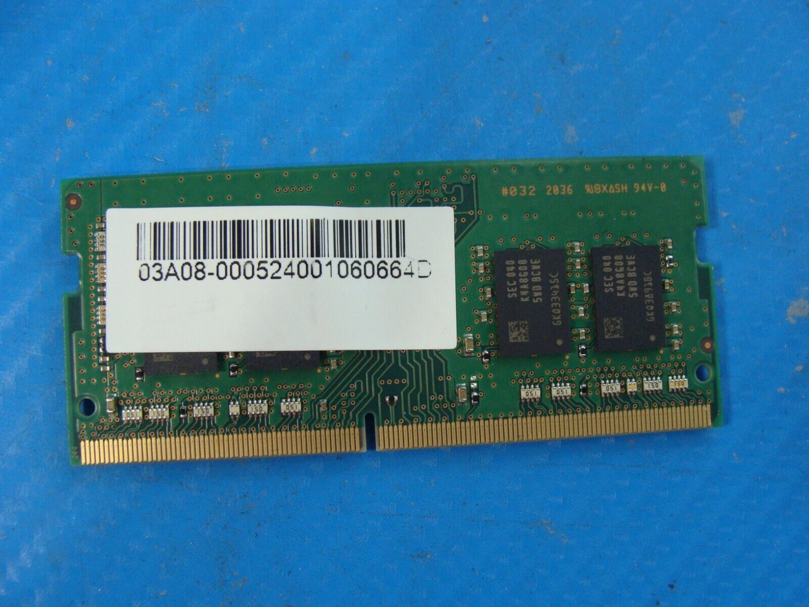 Asus GU502LV-BI7N8 So-Dimm Samsung 8GB 1Rx8 Memory PC4-3200AA M471A1K43DB1-CWE