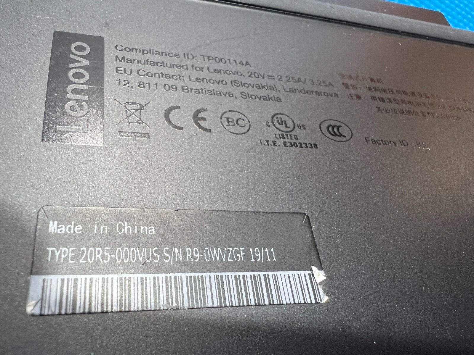 Lenovo Thinkpad L13 Yoga 13.3