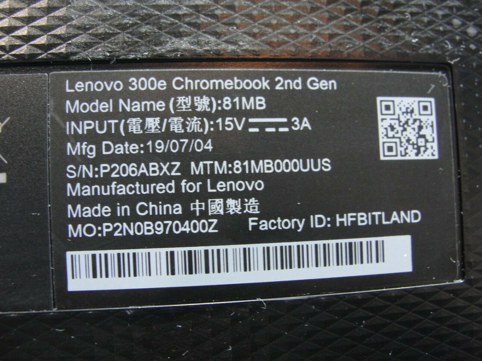 Lenovo Chromebook 11.6