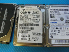 LOT of 4 250GB 2.5" Laptop SATA Hard Drives MIX BRAND /NO BAD SECTORS 3 