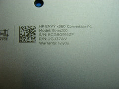 HP Envy x360 15.6" 15t-aq200 OEM Bottom Case Base Cover 856800-001 46007N0O0011 - Laptop Parts - Buy Authentic Computer Parts - Top Seller Ebay