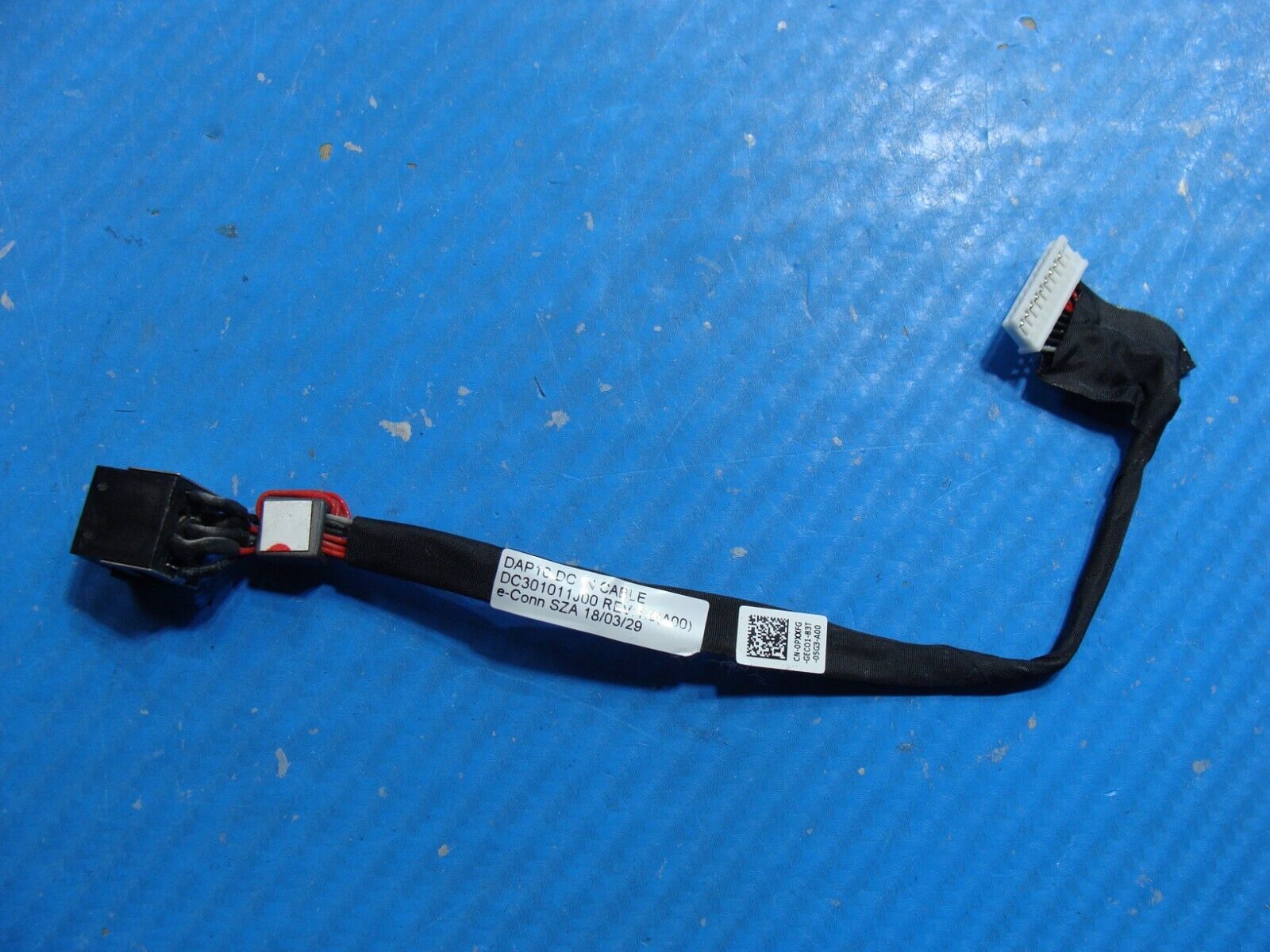 Dell Precision 7530 15.6 DC IN Power Jack w/Cable PXXFG DC301011J00