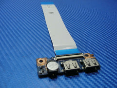 Dell Inspiron 15 5558 15.6" Genuine USB Audio Jack Board w/Cable LS-B843P #3 Dell