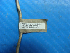 Lenovo Edge 15.6" 2-1580 80QF Genuine DC IN Power Jack w/Cable 450.03S02.0011 Lenovo