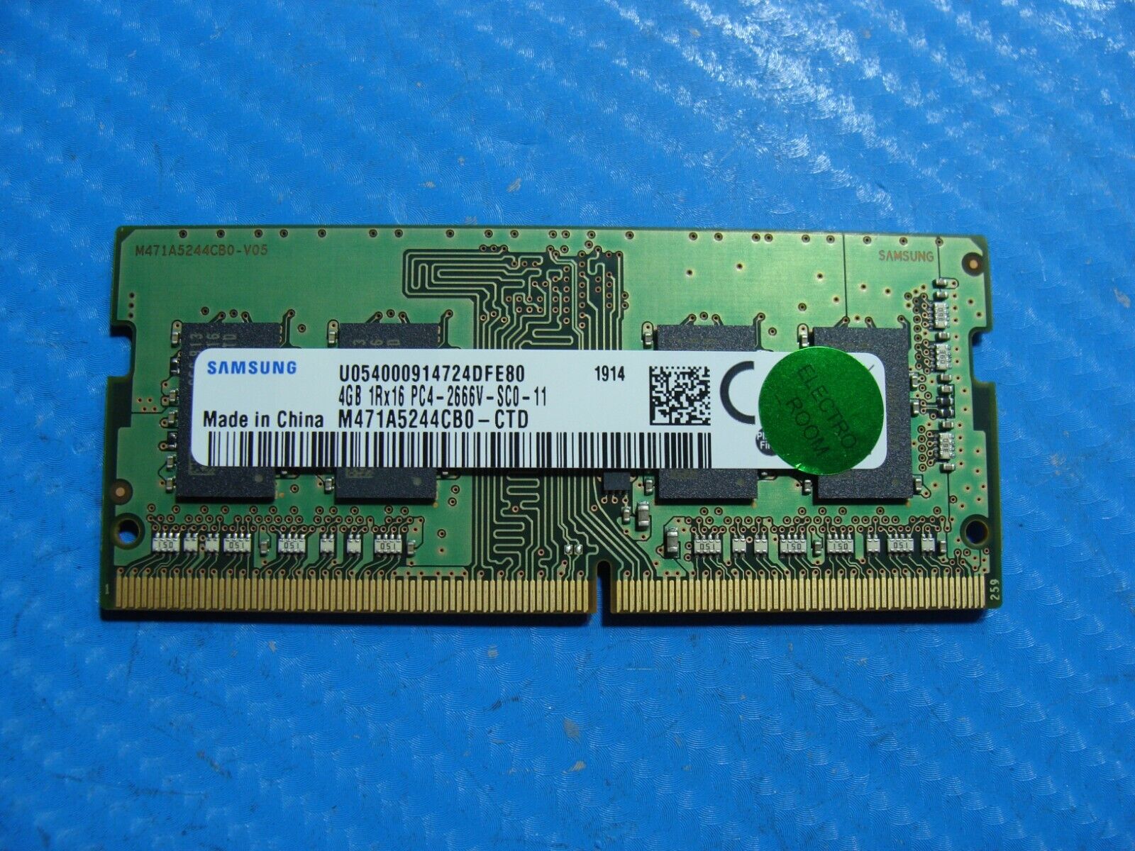 Acer A515-43-R19L Samsung 4GB PC4-2666V Memory RAM SO-DIMM M471A5244CB0-CTD