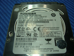 HP 15.6" 15-f337wm Toshiba Sata 2.5" 500gb HDD Drive mq01abf050 