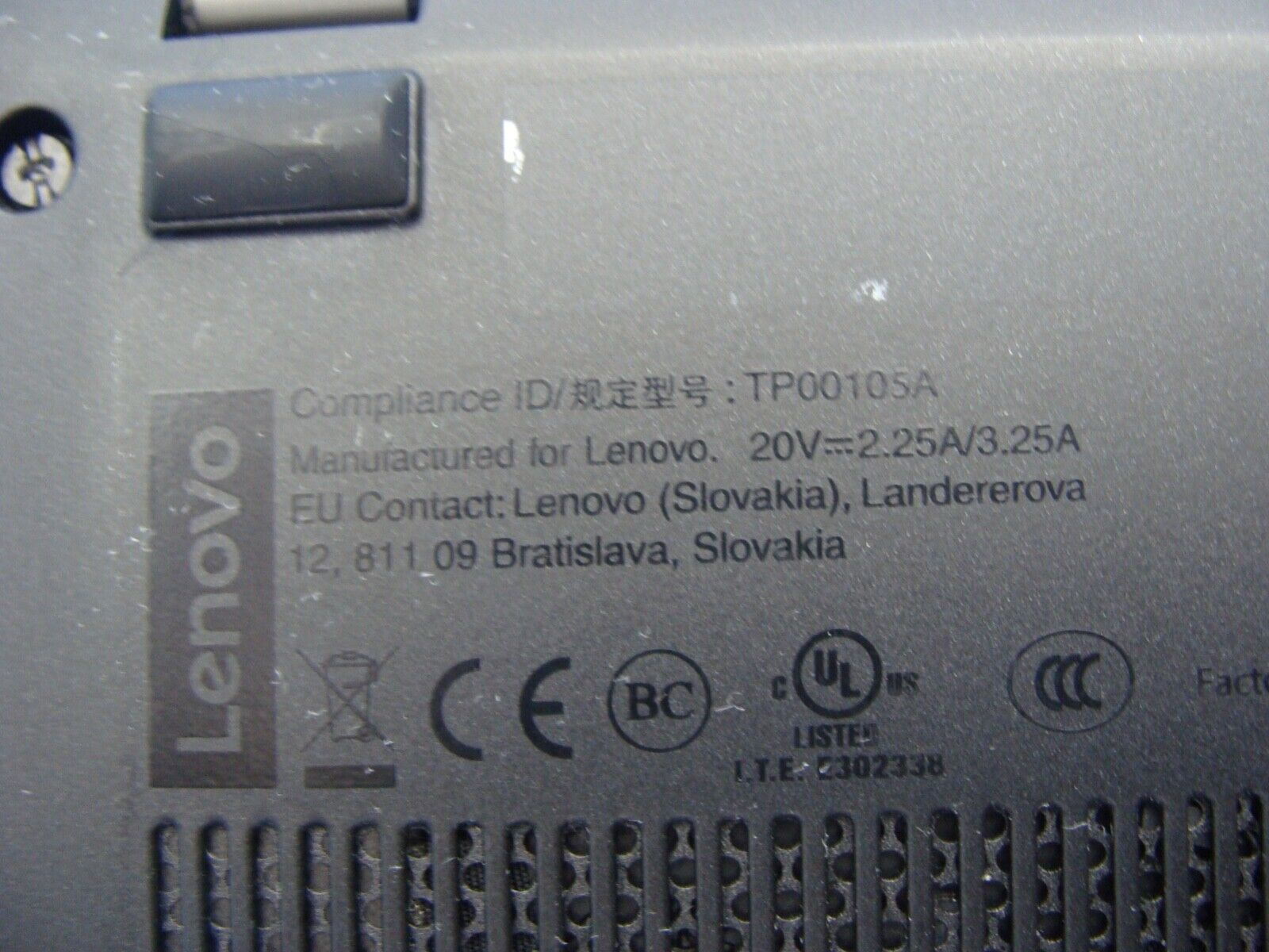 lenovo tp00105a