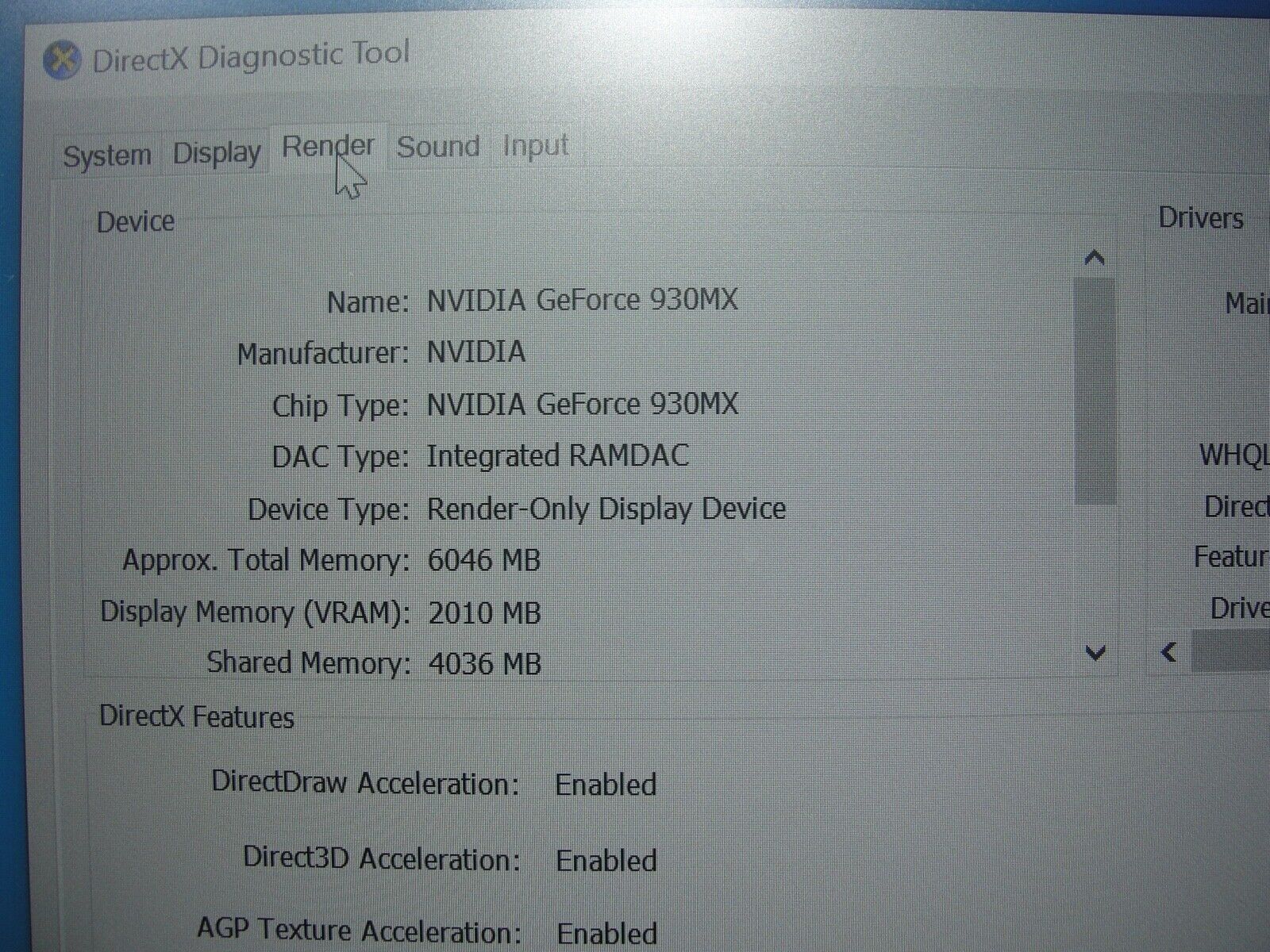 Works Great! Dell Latitude 5480 i7-7600U 256GB SSD 8GB 2.6GHz GeForce 930MX 2GB