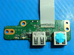 HP Pavillion dv7t-5000 17.3" Genuine Dual USB Port Board w/ Cable DA0LX3TB8B0 