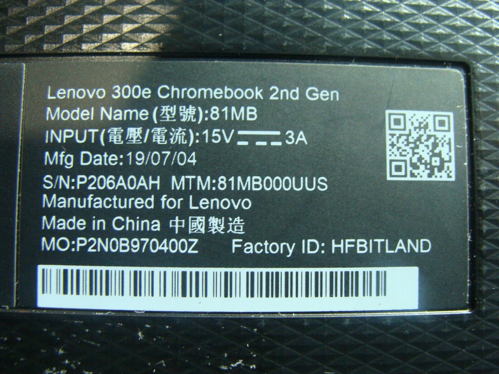 Lenovo Chromebook 11.6