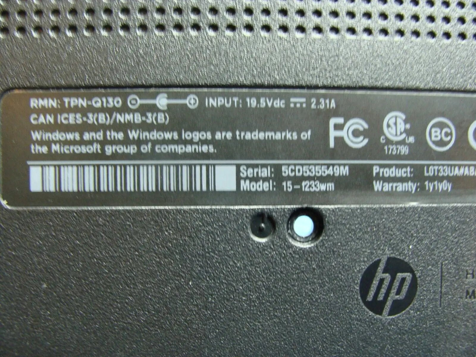 HP 15.6