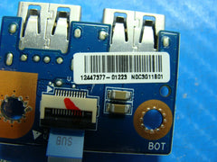 Toshiba Satellite 15.6" P55-A5200 Genuine Dual USB Board w/ Cable N0C3G11801 Toshiba