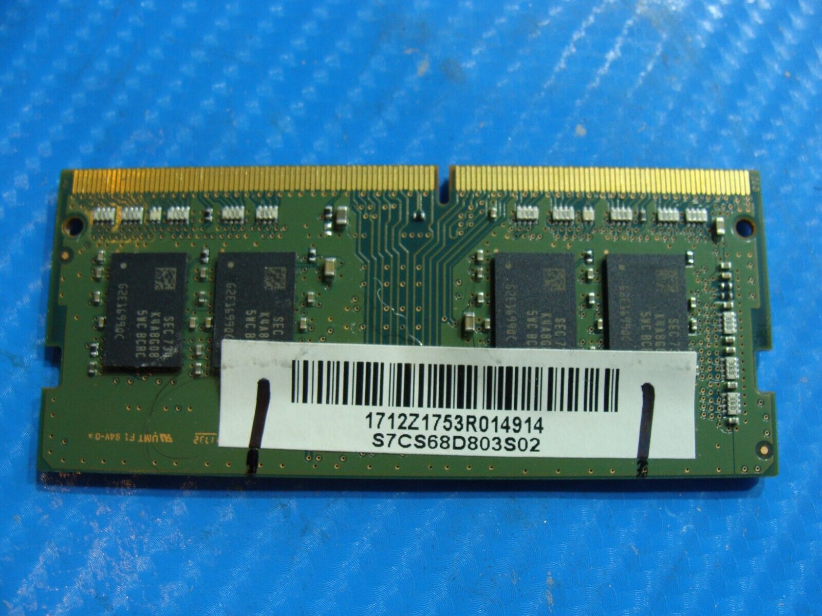 MSI GL62M So-Dimm Samsung 8Gb 1Rx8 Memory Ram PC4-2400T M471A1K43CB1-CRC