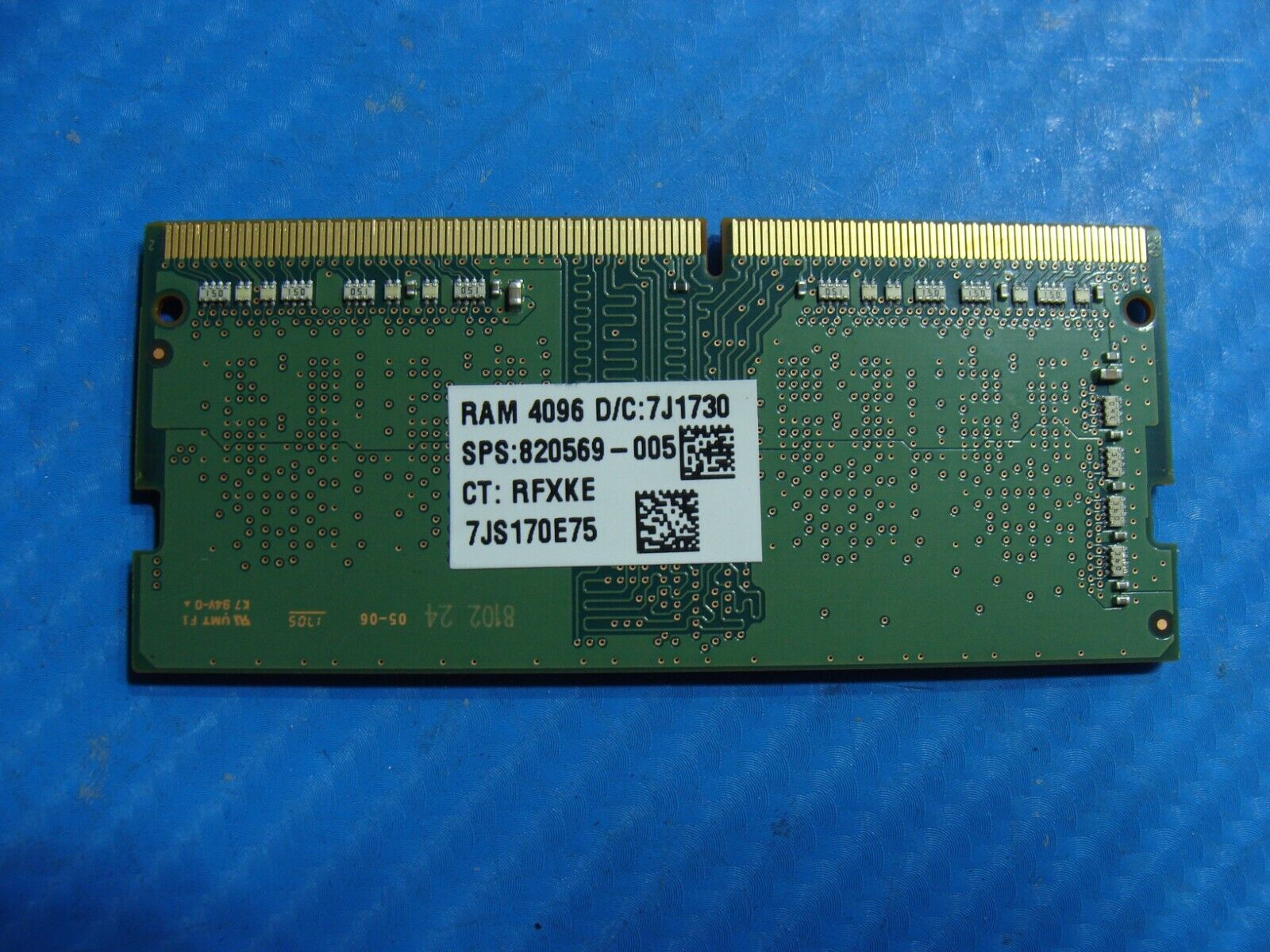 HP 15-ay041wm Samsung 4GB PC4-2400T Memory RAM SO-DIMM M471A5244CB0-CRC